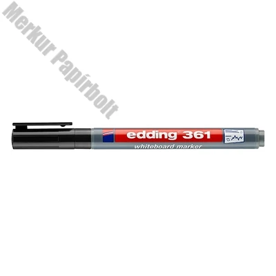 Táblamarker EDDING 361 fekete 1 mm