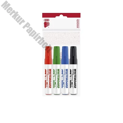 Táblamarker ICO Plan kerek 1-3mm 4 darabos