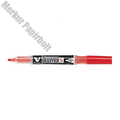 Táblamarker PILOT V-Board Master S Extra Fine piros