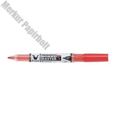 Táblamarker PILOT V-Board Master S Ultra Fine piros