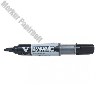 Táblamarker PILOT V-Board Master kerek fekete