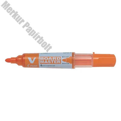 Táblamarker PILOT V-Board Master kerek narancs