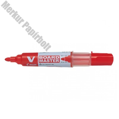 Táblamarker PILOT V-Board Master kerek piros