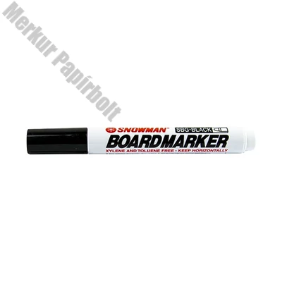 Táblamarker SNOWMAN SBG-12 fekete