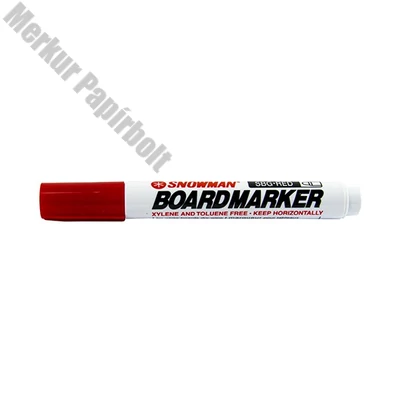 Táblamarker SNOWMAN SBG-12 piros