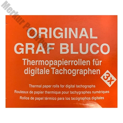 Tachográf papír digitális 8 m/tekercs 3 tekercs/doboz