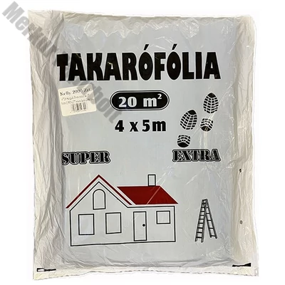 Takarófólia KELLY estra erős 500x400 cm 20m2/csomag