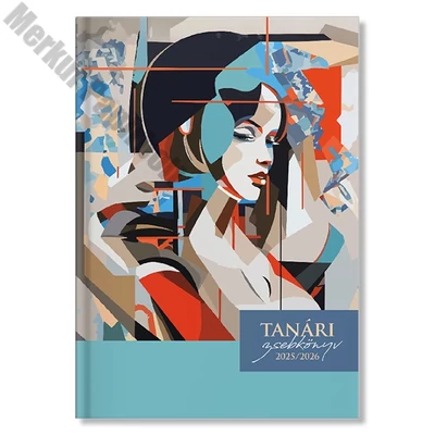 Tanári zsebkönyv PD CALENDAR papírborító A/5 Face 2025-2026