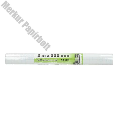 Tankönyvborító STREET tekercses 50 micron öntapadós 3mx0,33m