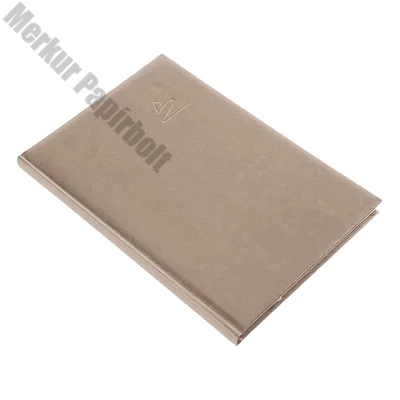 Tárgyalási napló REALSYSTEM Standard B/5 fehér lapos drapp