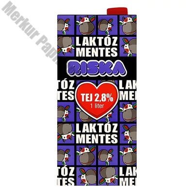 Tej RISKA UHT laktózmentes 2,8% 1L