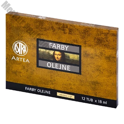 Tempera ASTRA 20 ml 12 szín/készlet