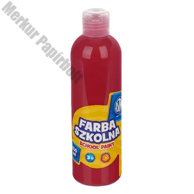 Tempera ASTRA 250 ml sötét piros