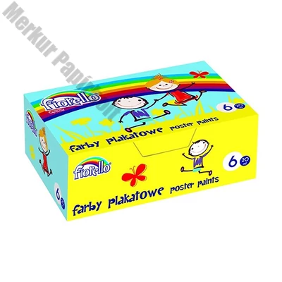 Tempera FIORELLO tégelyes 20ml 6 darabos