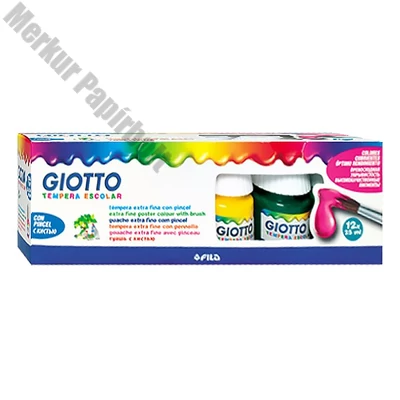 Tempera GIOTTO tégelyes 25ml 12 darabos