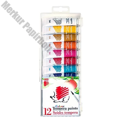 Tempera ICO Süni 12 darabos 12 ml