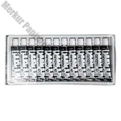 Tempera NEBULO fekete 12 ml 12 darabos