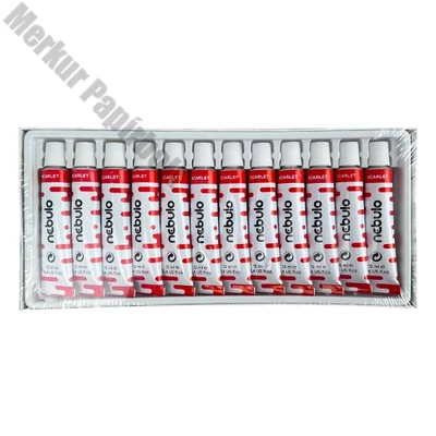 Tempera NEBULO piros 12 ml 12 darabos
