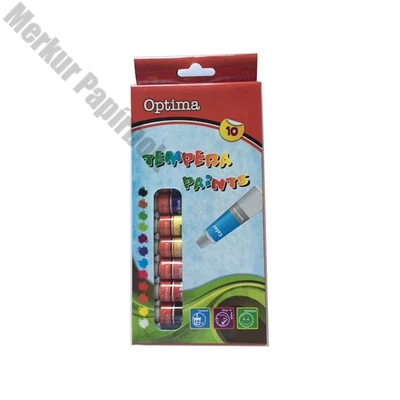 Tempera OPTIMA 12 ml 10  darabos
