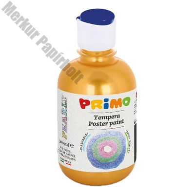 Tempera PRIMO 300 ml csillámos sárga