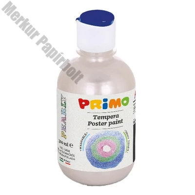 Tempera PRIMO 300 ml csillámos szürke