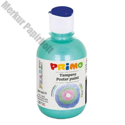 Tempera PRIMO 300 ml csillámos zöld