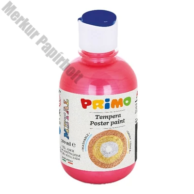 Tempera PRIMO 300 ml metál piros