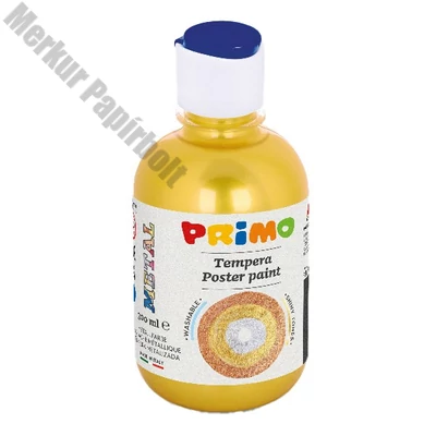 Tempera PRIMO 300 ml metál sárga