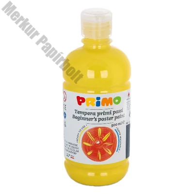 Tempera PRIMO 500 ml citromsárga