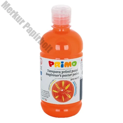 Tempera PRIMO 500 ml narancssárga
