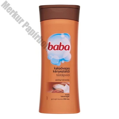 Testápoló BABA Kényeztető Kakaóvaj 400ml