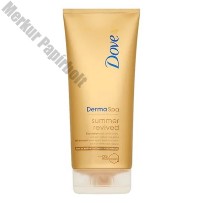 Testápoló DOVE Summer Revived önbarnító világos-normál bőrre 200ml