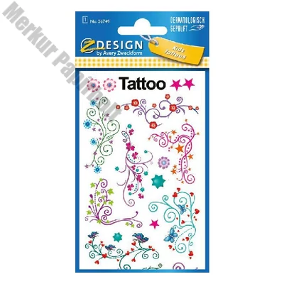 Tetoválás matrica AVERY ornamentika