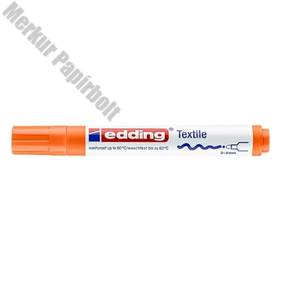 Textilmarker EDDING 4500 narancs