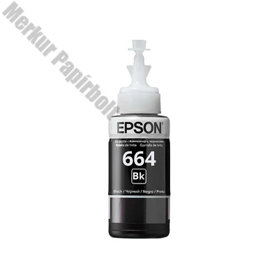 Tinta EPSON T6641B fekete 70ml