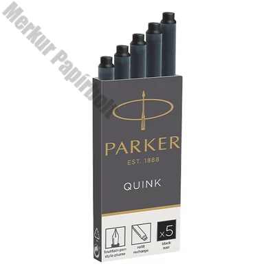 Tintapatron PARKER Royal fekete 5 darabos