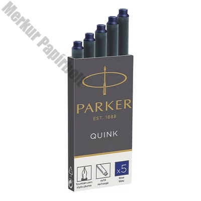 Tintapatron PARKER Royal kék 5 darabos