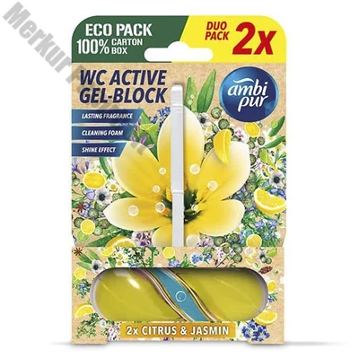 Toalett illatosító AMBI PUR 2x45g Lemon&Jasmin