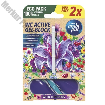 Toalett illatosító AMBI PUR 2x45g Wild hibiskus