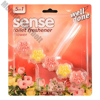 Toalett illatosító WELL DONE 5 in 1 Flower 50 g