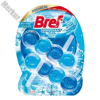 Toalett illatosító golyó BREF Brilliant Gel Arctic Ocean 2x42 g
