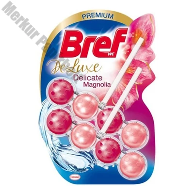 Toalett illatosító golyó BREF DeLuxe Magnólia 2x50 g