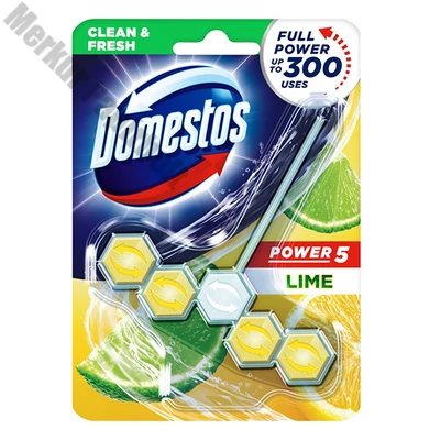 Toalett öblítő DOMESTOS Power5 Lime 55 g