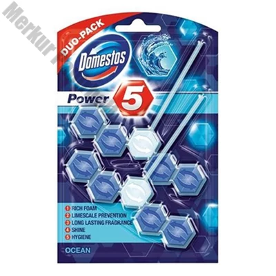 Toalett öblítő DOMESTOS Power5 Ocean 2x50 g