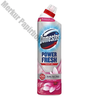 Toalett tiszítógél DOMESTOS Floral Fresh intenzív illat 700ml