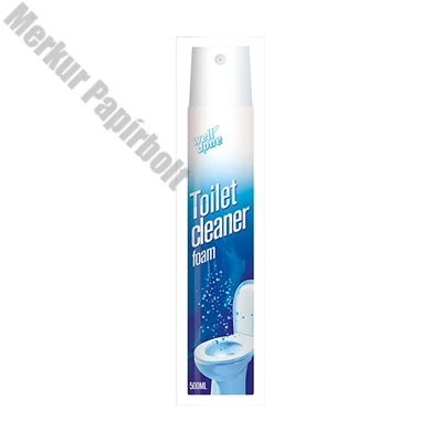 Toalett tisztító hab WELL DONE aerosol 500 ml