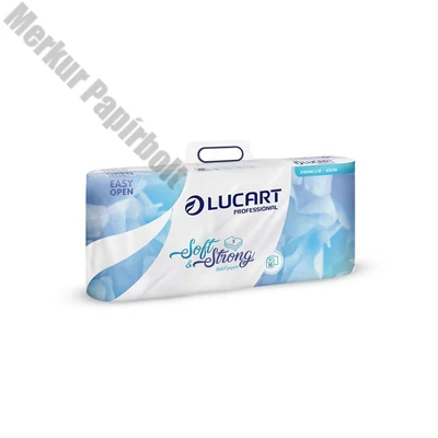 Toalettpapír LUCART Soft & Strong 3 rétegű 10 tekercses 120 lapos hófehér