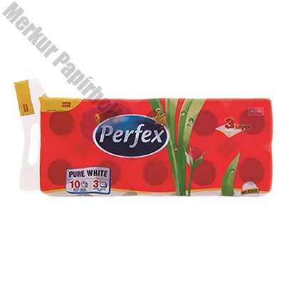 Toalettpapír PERFEX 3 rétegű 10 tekercses