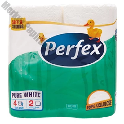 Toalettpapír PERFEX Boni 2 rétegű 4 tekercses