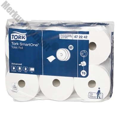 Toalettpapír TORK SmartOne T8 20cm 2 rétegű fehér